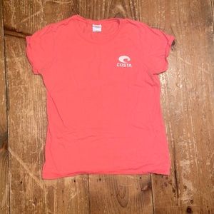 GILDAN - Coral Costa T-Shirt (Size M)